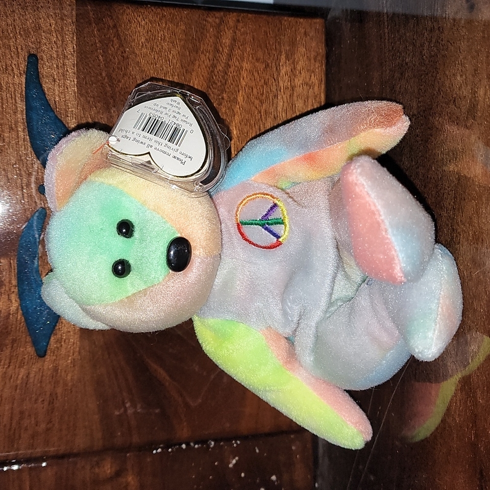 Peace Ty Tiedye Beanie Baby